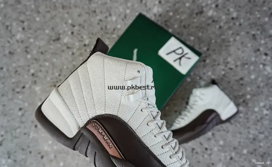Jordan x GOD SoleFly and READY black 12 White SHIP Air Jordan MATERIALS TO PK RETAIL 0606